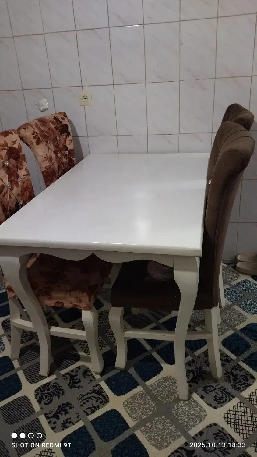 میز غذا خوری|میز و صندلی غذاخوری|ملارد, |دیوار