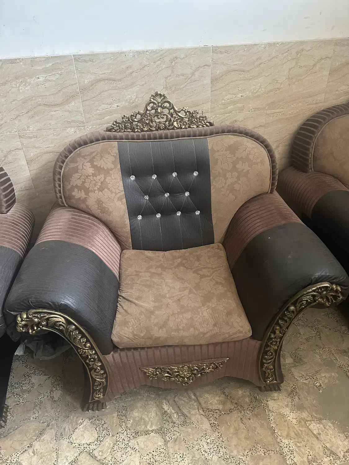 مبل 5نفره عالی|مبلمان خانگی و میز عسلی|لنگرود, |دیوار