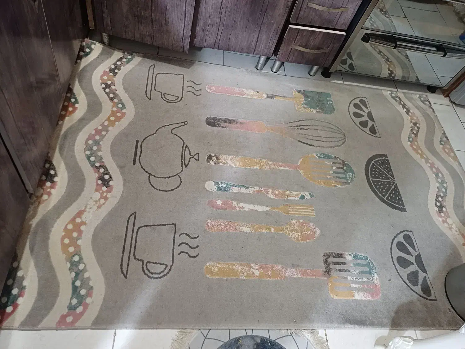 فرش آشپزخانه ۴متری|فرش|قرچک, باقرآباد|دیوار