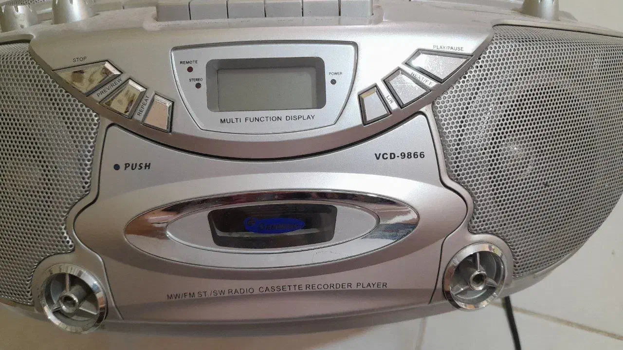 رادیوضبط قدیمی|سیستم صوتی خانگی|کیش, |دیوار