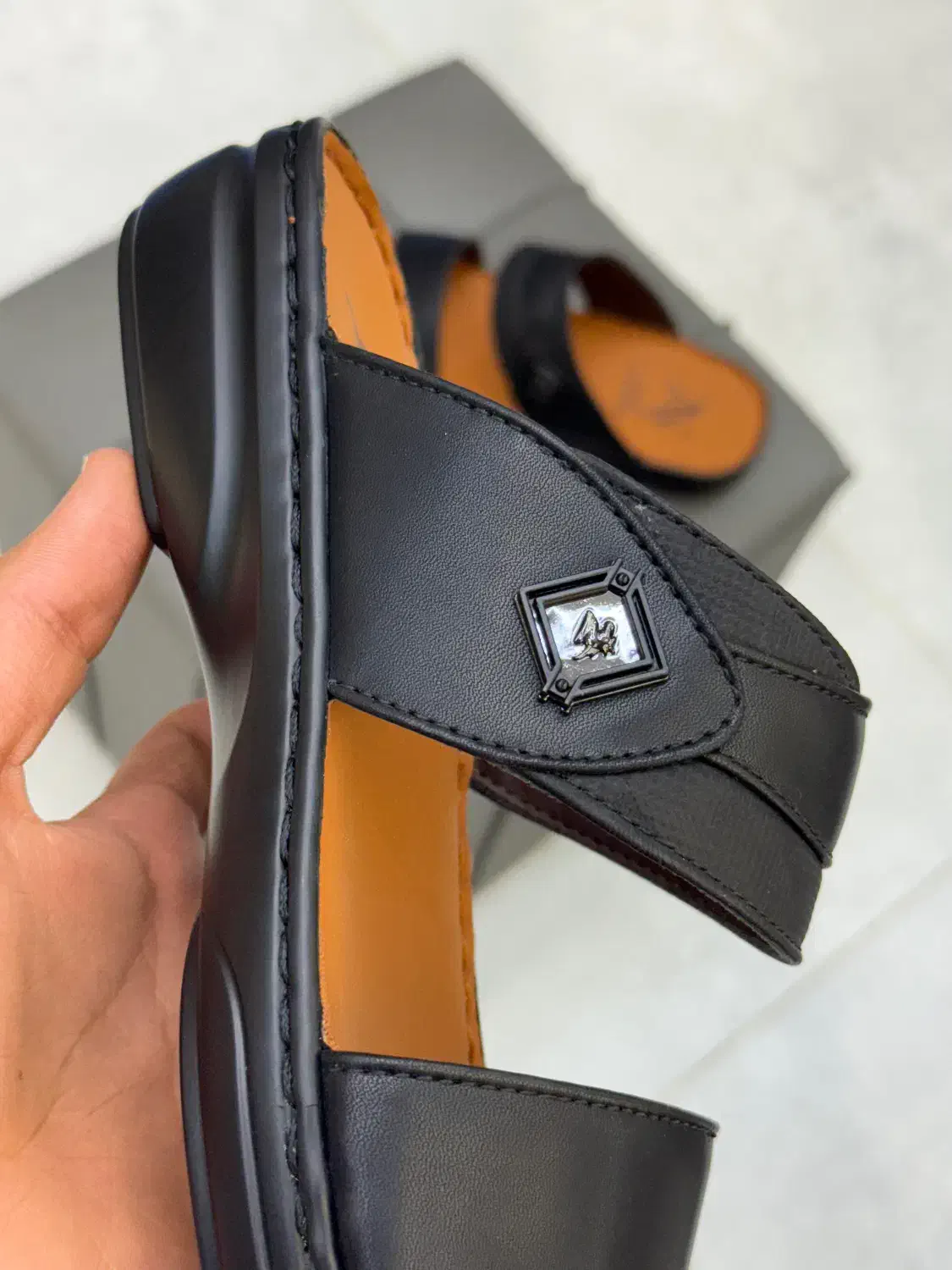 دمپایی دوبند وارداتی دور دوخت|کیف، کفش، کمربند|بندرلنگه, |دیوار