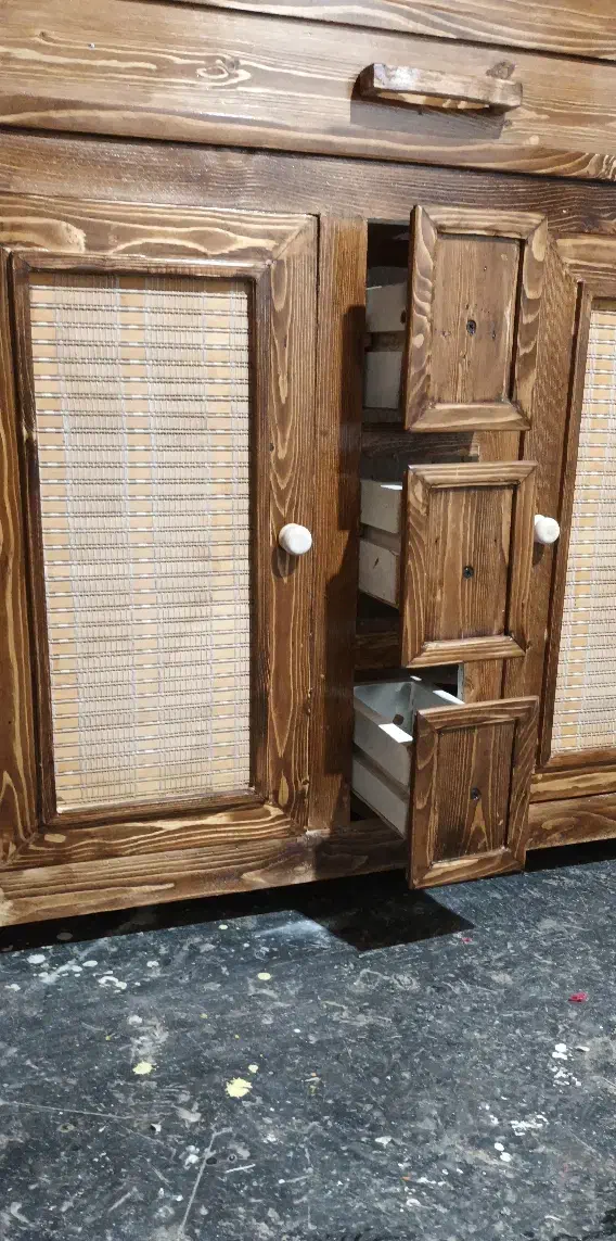 میز کافیبار روستیک|بوفه، ویترین، کنسول|مشهد, رده|دیوار