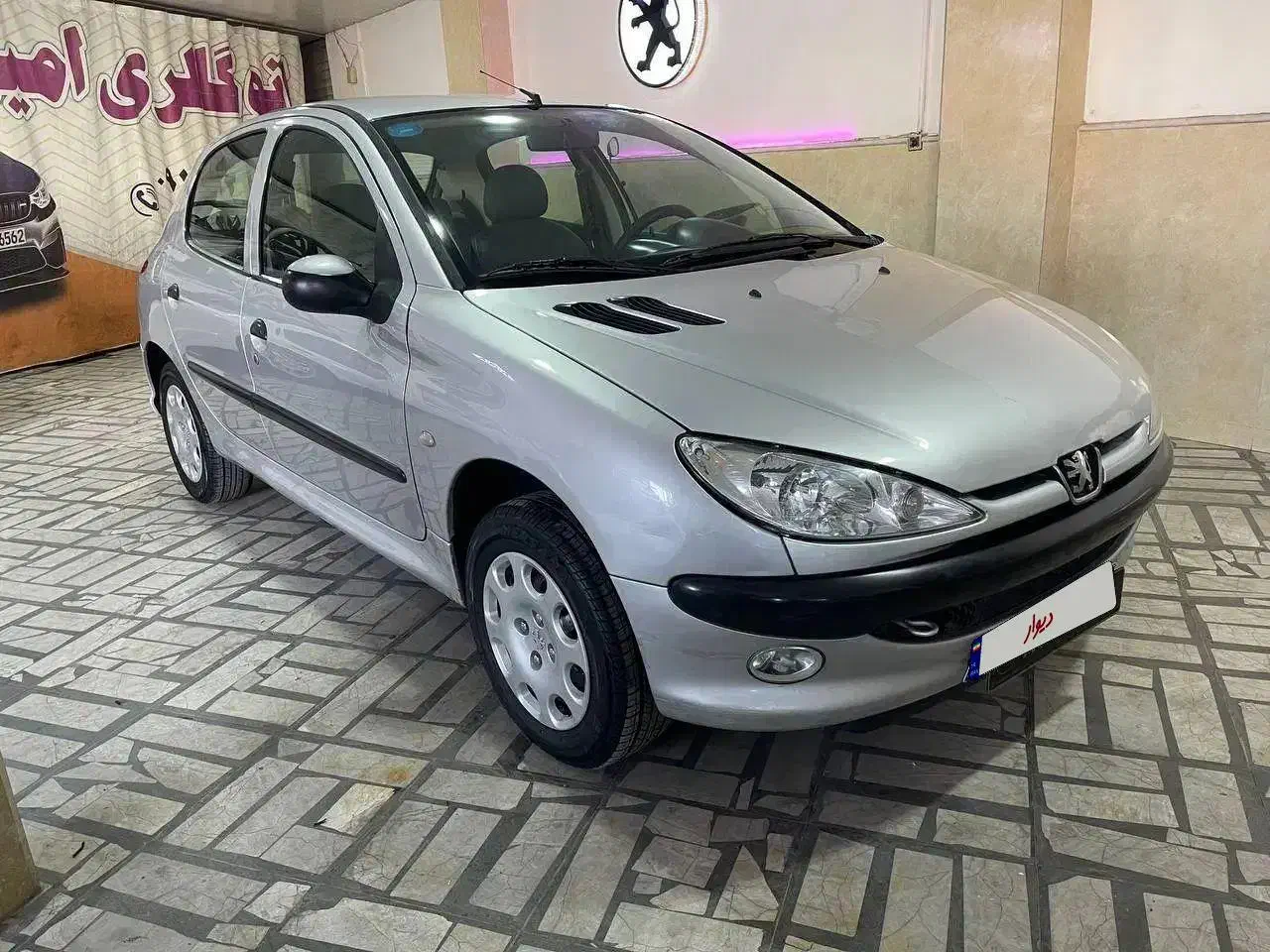 پژو ۲۰۶ مدل ۸۴ فرانسه بیرنگ شاسی پلمپ درجه۱|خودرو سواری و وانت|هادی شهر, |دیوار