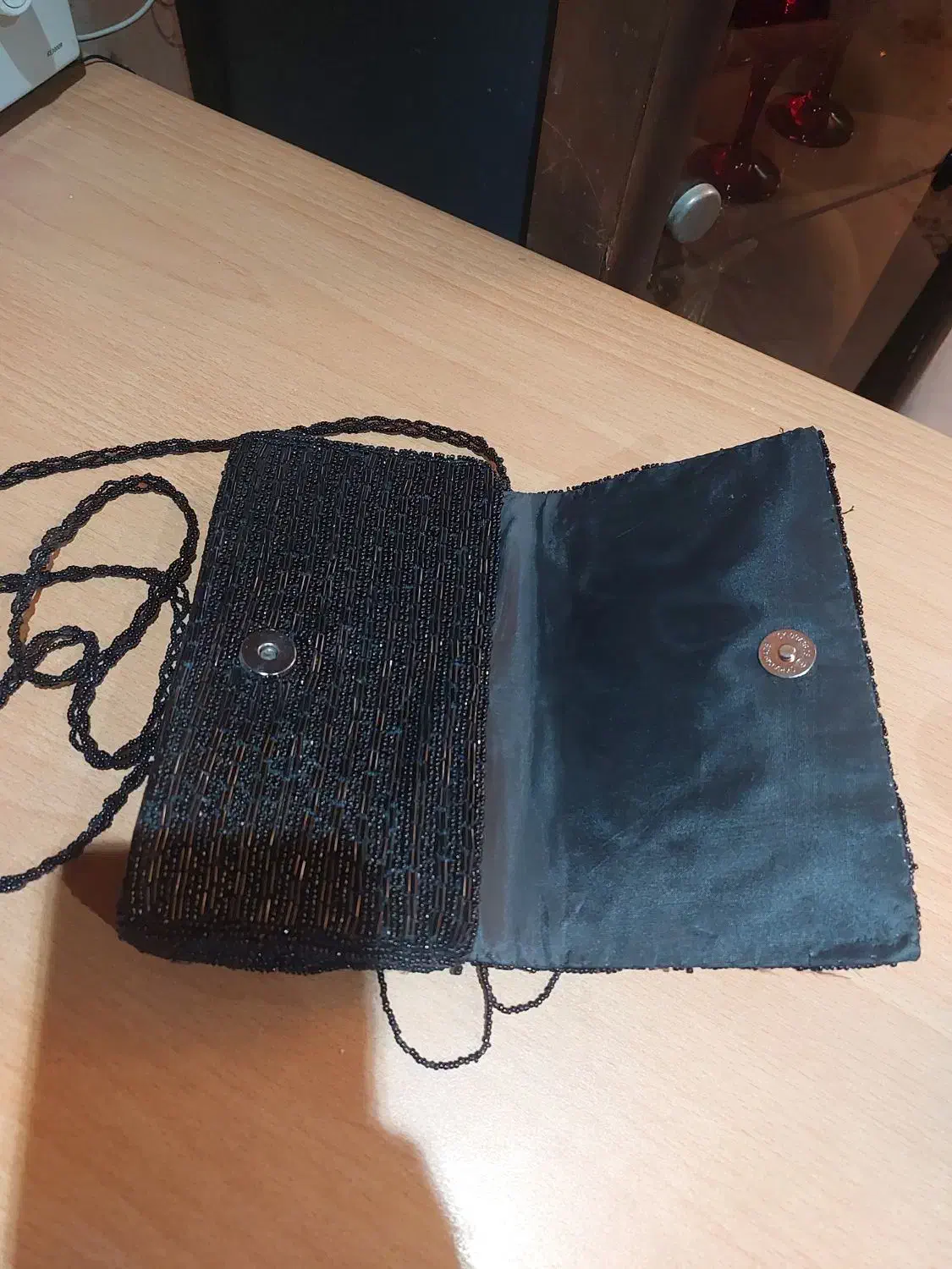 کیف مجلسی ملیله و منجق کار دست|کیف، کفش، کمربند|اصفهان, جلالیه|دیوار