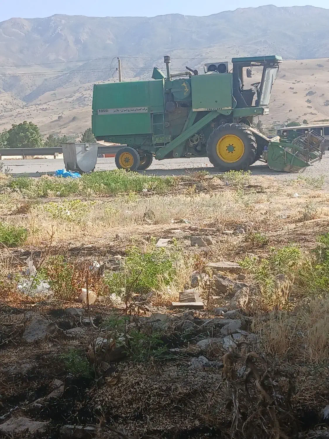 کمباین 955|خودرو سنگین|زاغه, |دیوار