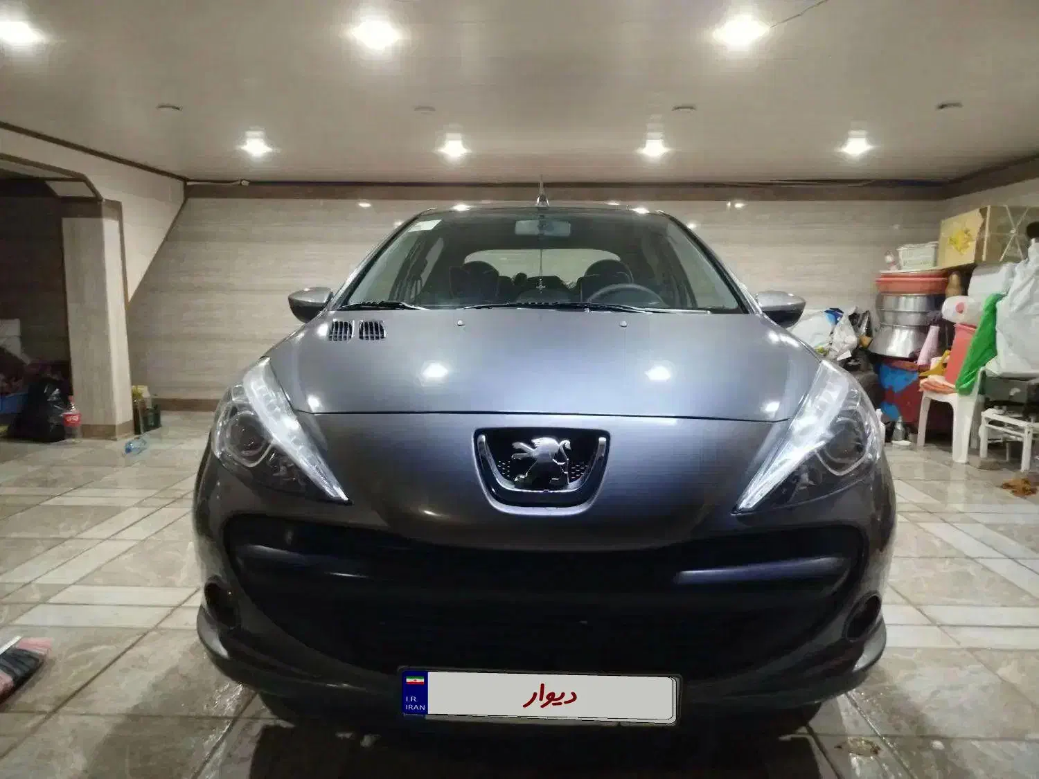 207 مدل 89 فیس جدید|خودرو سواری و وانت|مهاباد (آذربایجان غربی), |دیوار