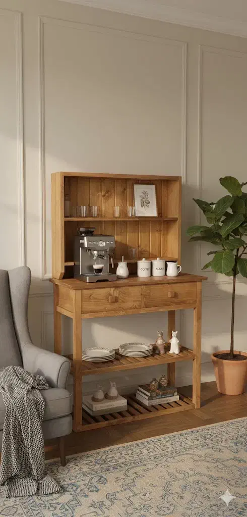 کافی بار تمام چوبی روس|مبلمان خانگی و میز عسلی|یزد, |دیوار