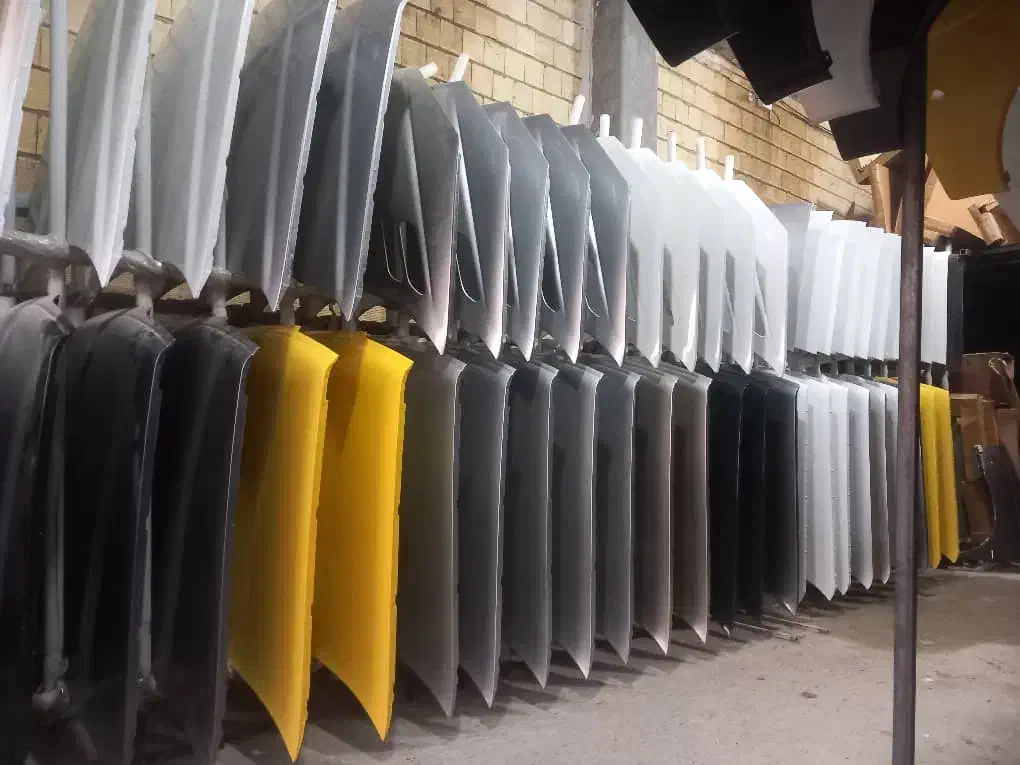 رنگ ها زرد سفید نوک مدادی نقره ای گلگیر کاپوت سمند|قطعات یدکی و لوازم جانبی|فردیس, قریشی|دیوار