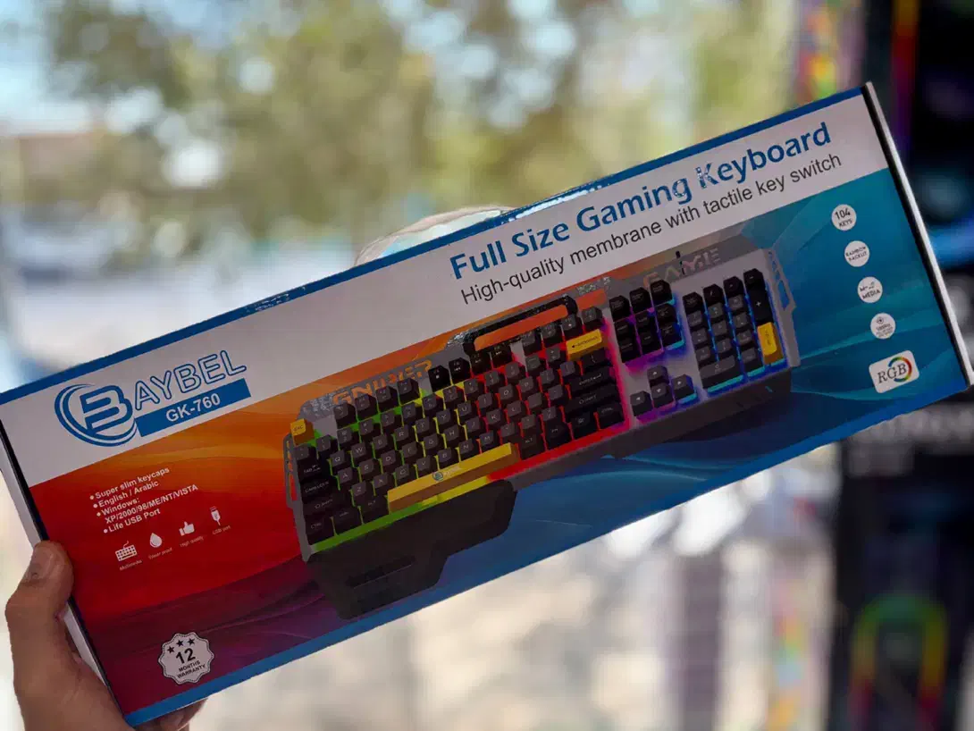 کیبورد گیمینگ حس واقعی مکانیکال زیر انگشتات|قطعات و لوازم جانبی رایانه|یزد, |دیوار