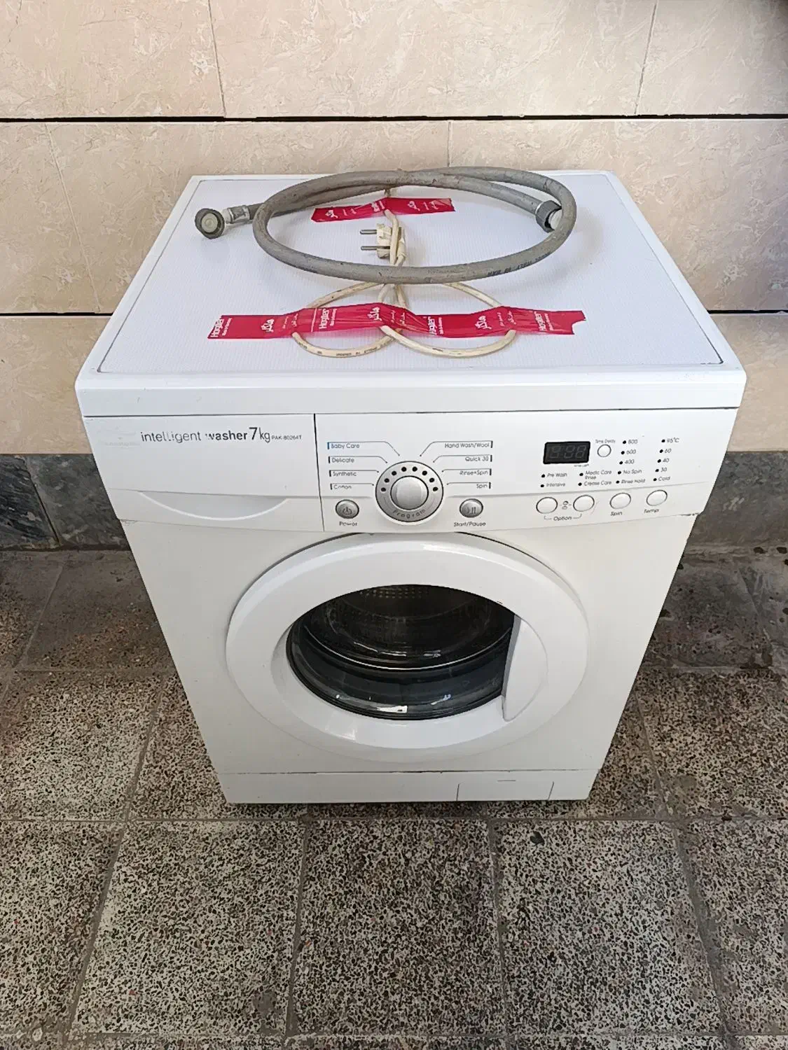 لباسشویی ۷ کیلویی پاکشوما موتور کره ای|ماشین لباسشویی و خشککن لباس|رامهرمز, |دیوار