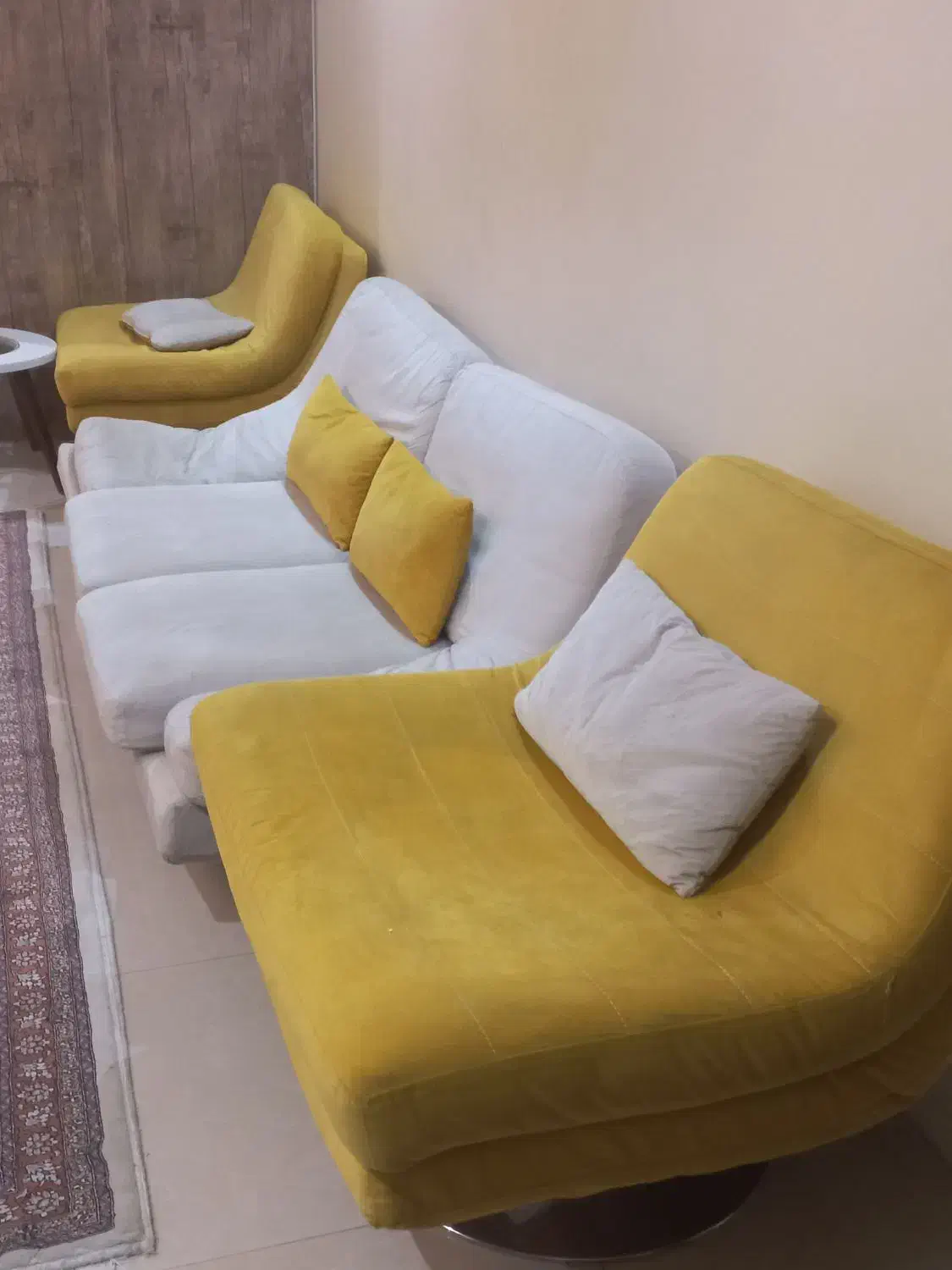 مبل راحتی ،نیم ست،تک نفره گردون|مبلمان خانگی و میز عسلی|تهران, سردارجنگل|دیوار