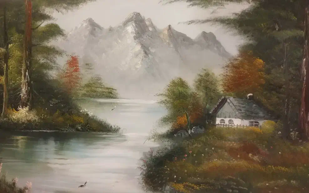 تابلو طرح رنگ روغن|تابلو، نقاشی، عکس|تبریز, |دیوار