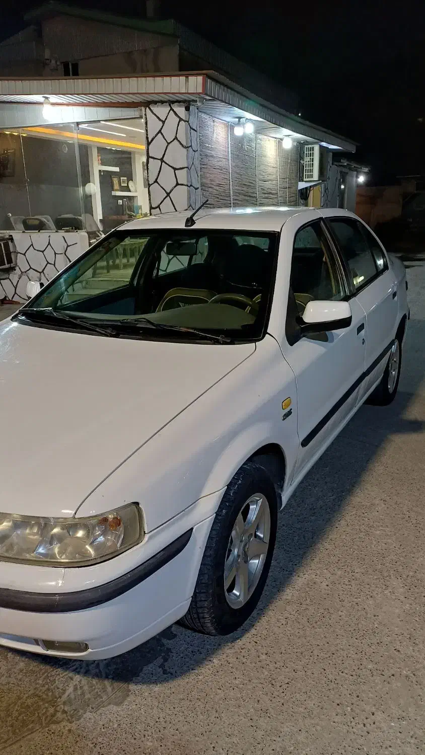 سمند LX سفید مدل 90 بیرنگ دوگانه شرکت|خودرو سواری و وانت|آمل, |دیوار