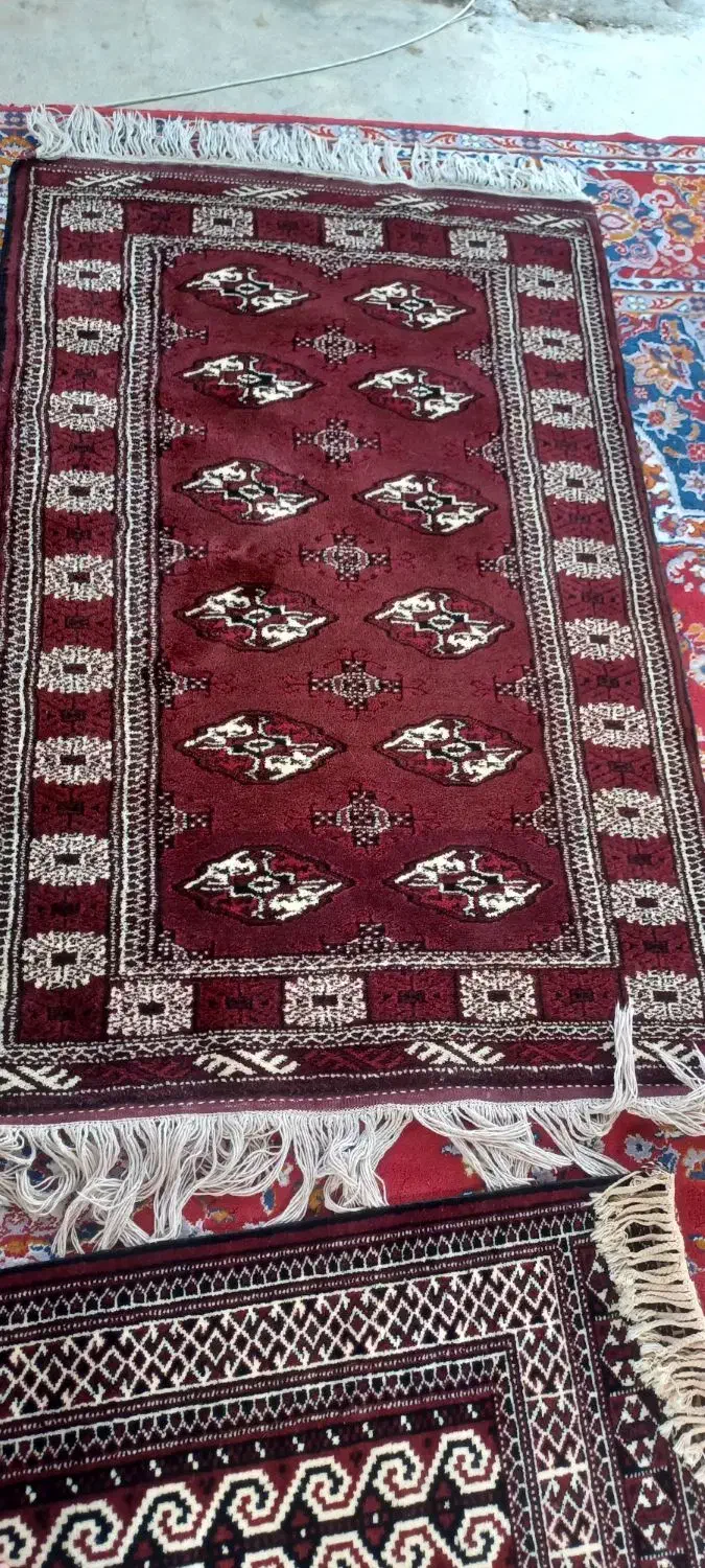 قالیچه دستباف|فرش|بندر ترکمن, |دیوار