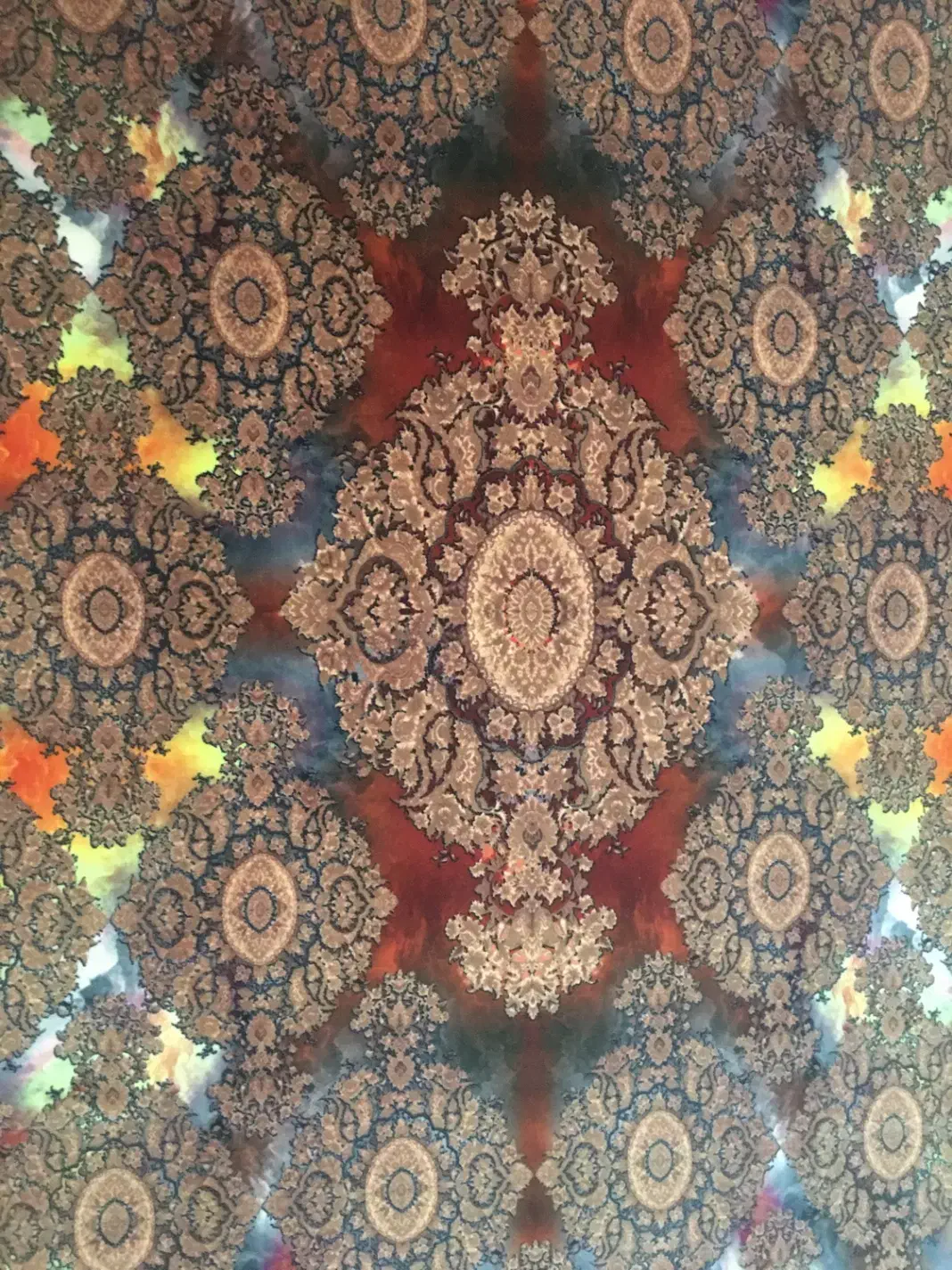 فرش ماشینی ۴ متری طرح مدرن کاملا نو|فرش|تهران, کاشانک|دیوار