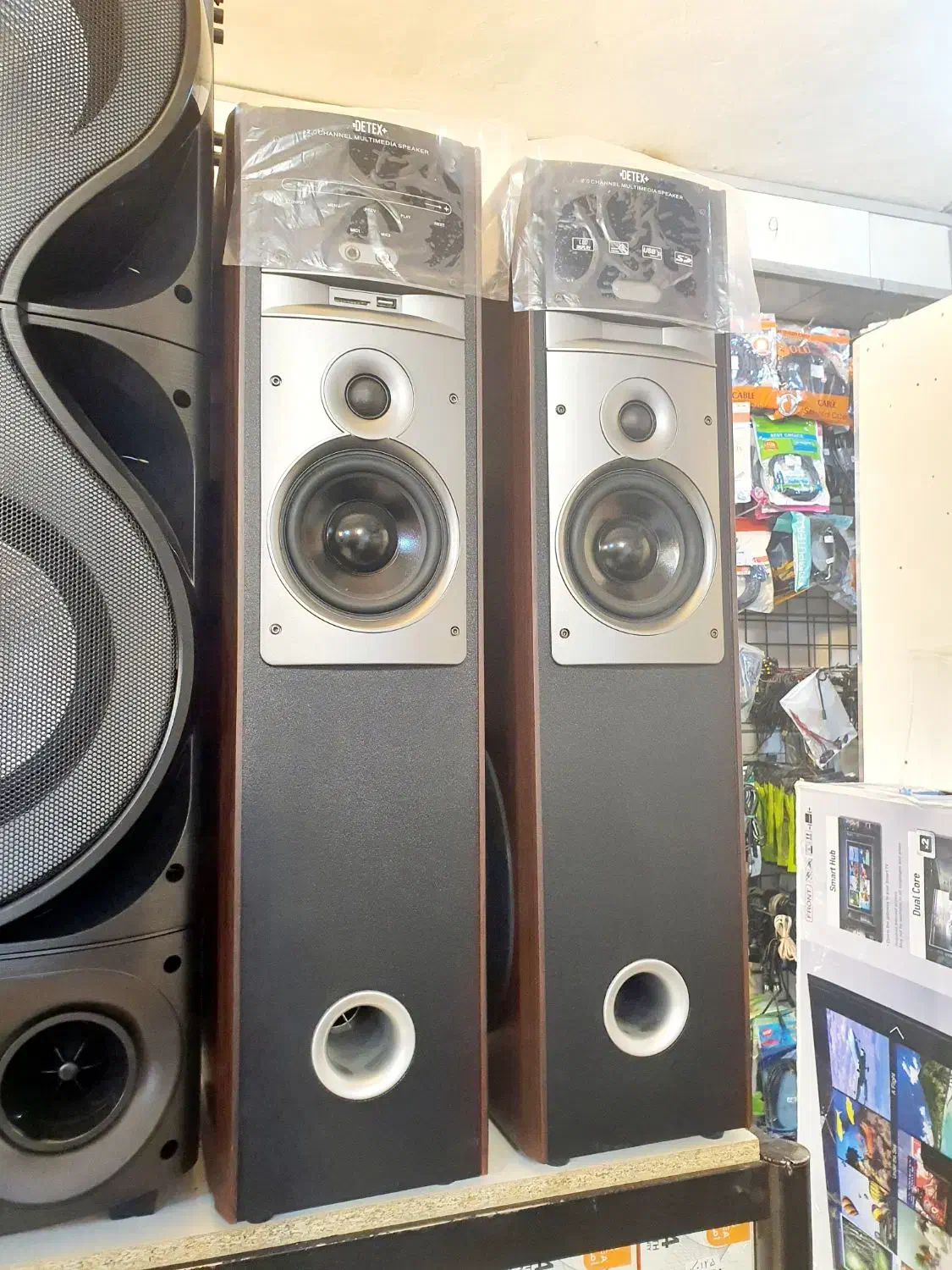 اسپیکر برقی دو تکه detex|سیستم صوتی خانگی|سامان, |دیوار