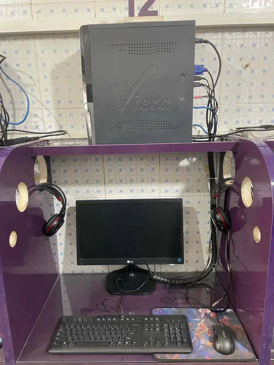 8 عدد سیستم کامل همراه با میز|رایانه رومیزی|مشهد, رسالت|دیوار