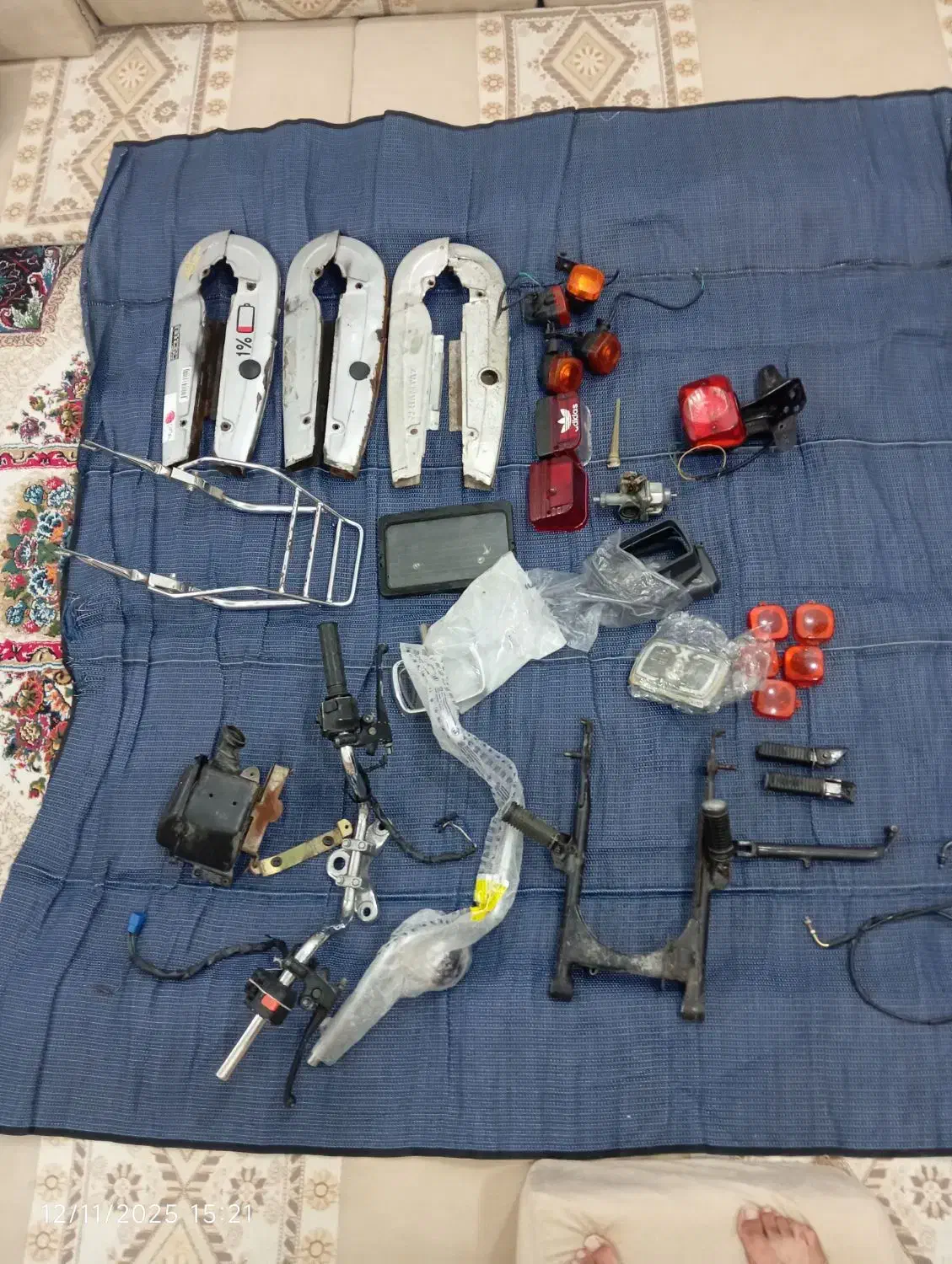 وسایل موتور در حدنو و نو|قطعات یدکی و لوازم جانبی|آبادان, |دیوار