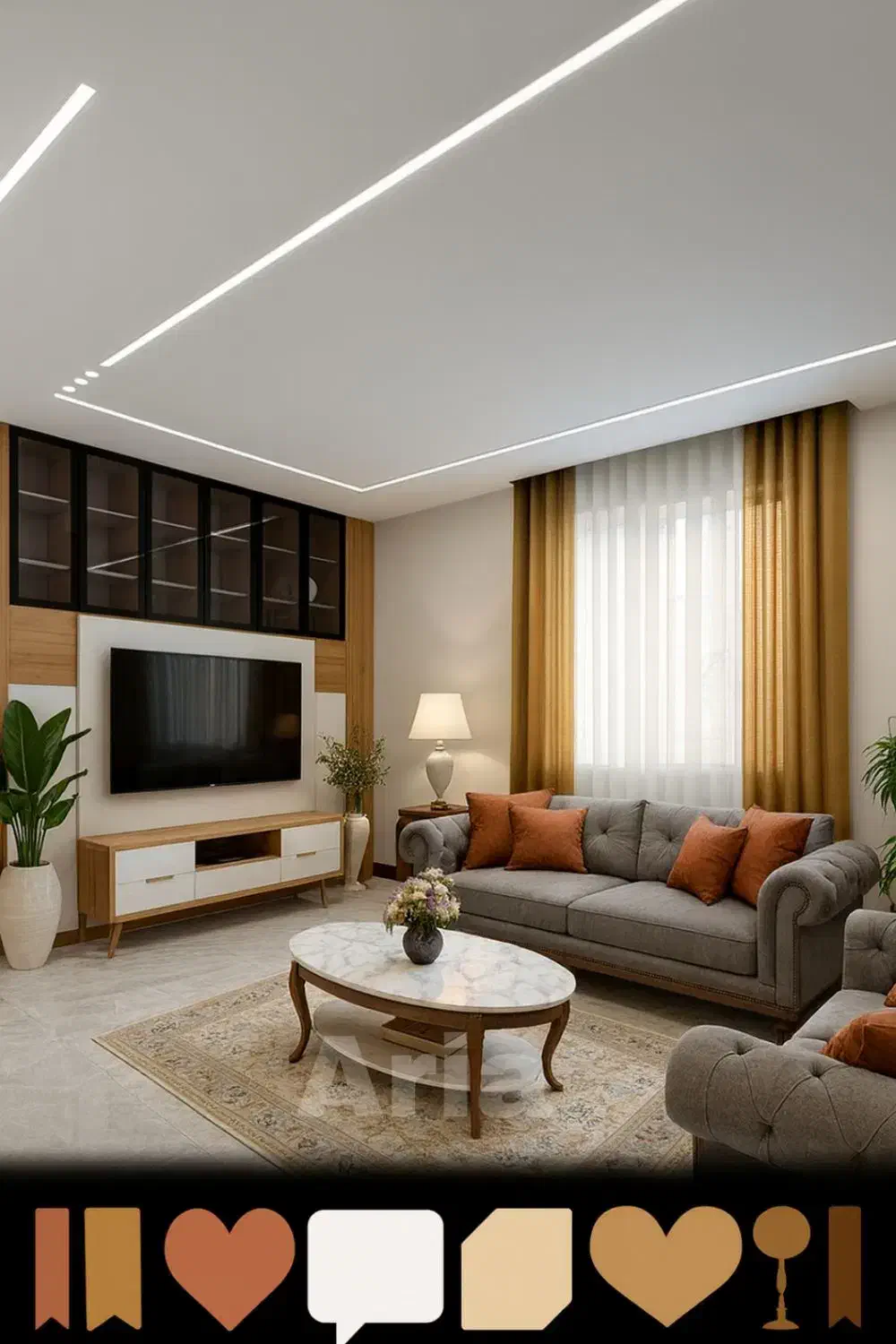 ۴۴مترسالن پرده خور/تراورتن/پارکینگ‌ سندی/قلب فاز۱|فروش آپارتمان|اندیشه, اندیشه فاز ۱|دیوار