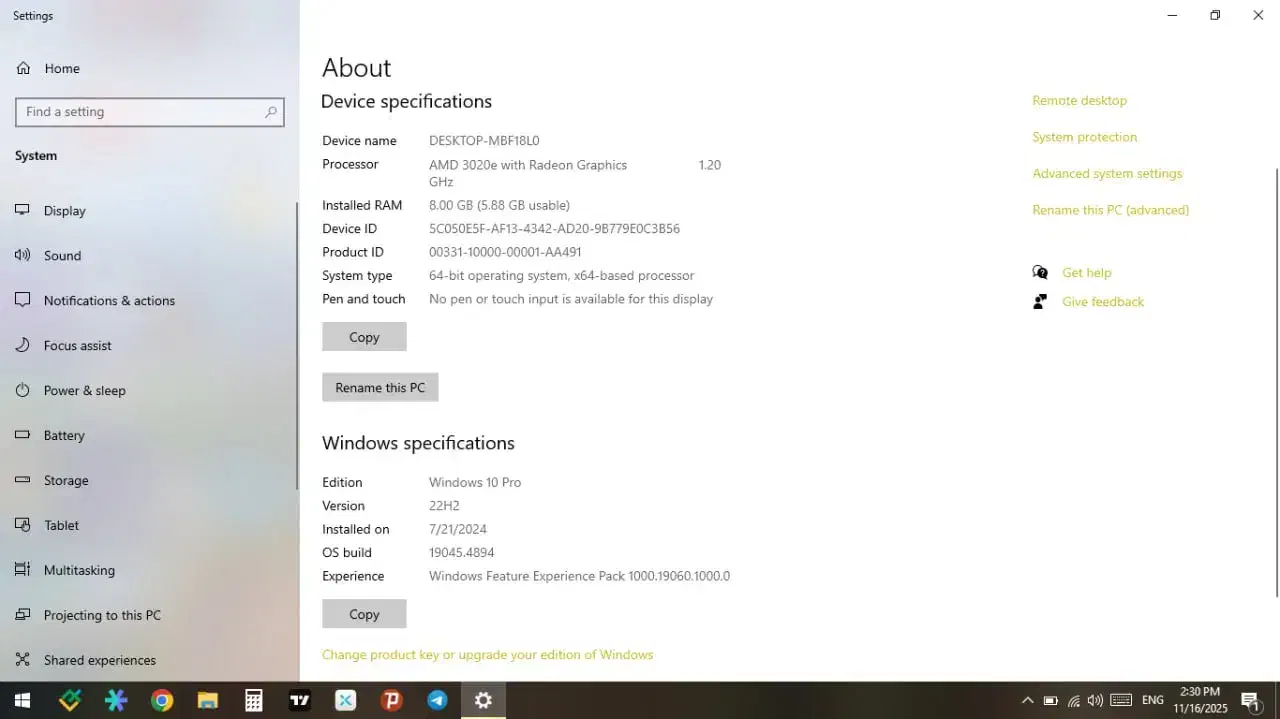 لپ تاپ تمیز در حد نو|رایانه همراه|ملارد, |دیوار