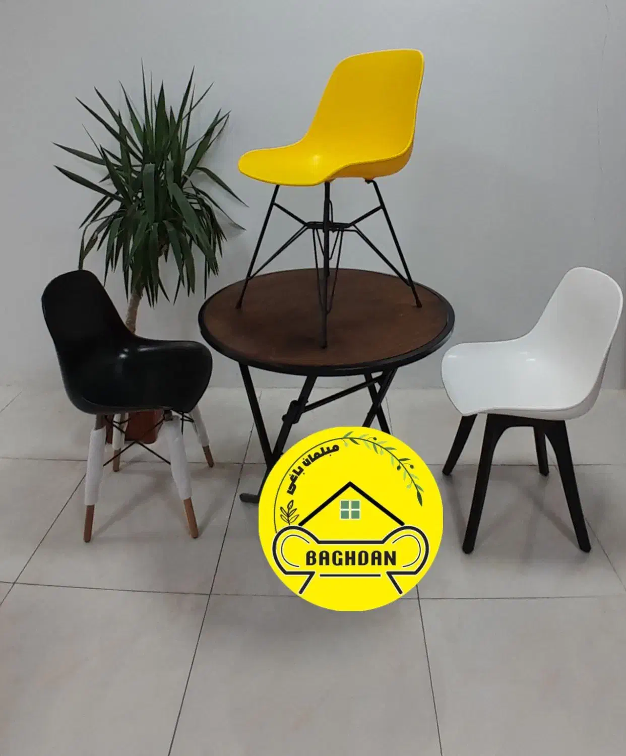 صندلی پلاستیکی اپن کافه رستوران مدل آریای (باغدان)|میز و صندلی غذاخوری|چهارباغ, |دیوار