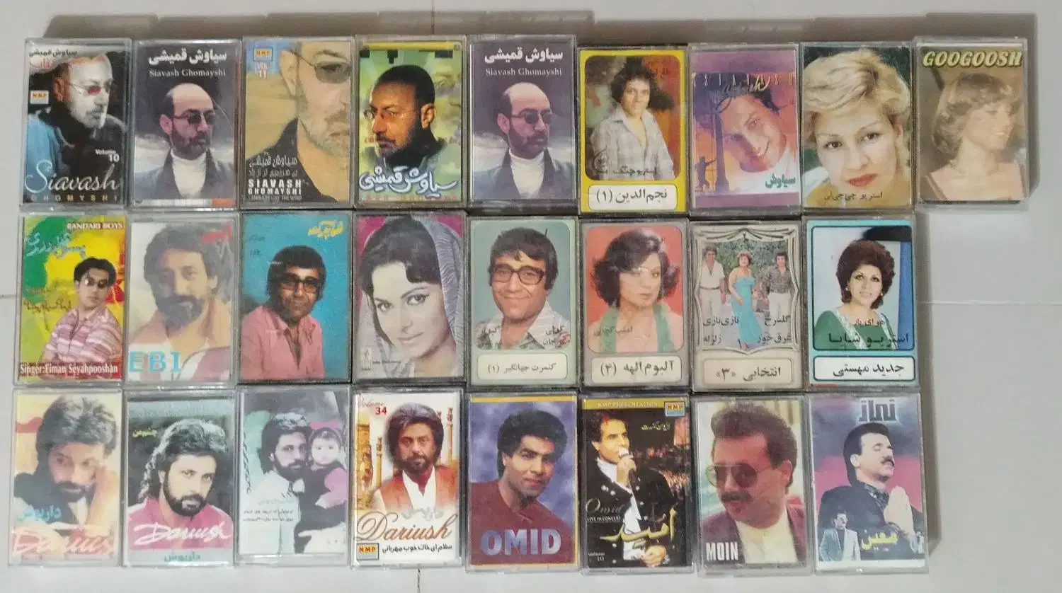 نوارکاست قدیمی|کلکسیون اشیاء عتیقه|اصفهان, قهجاورستان|دیوار