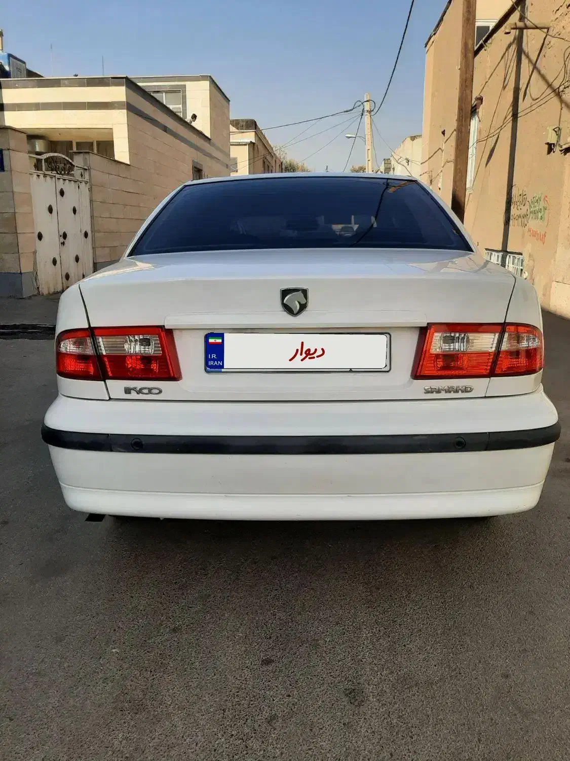 سمند ای اف سون مدل 96 بدون رنگ پلمپ کم کار|خودرو سواری و وانت|قزوین, |دیوار