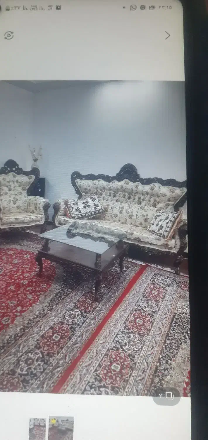 مبل سلطنتی|مبلمان خانگی و میز عسلی|قم, شهرک فاطمیه|دیوار