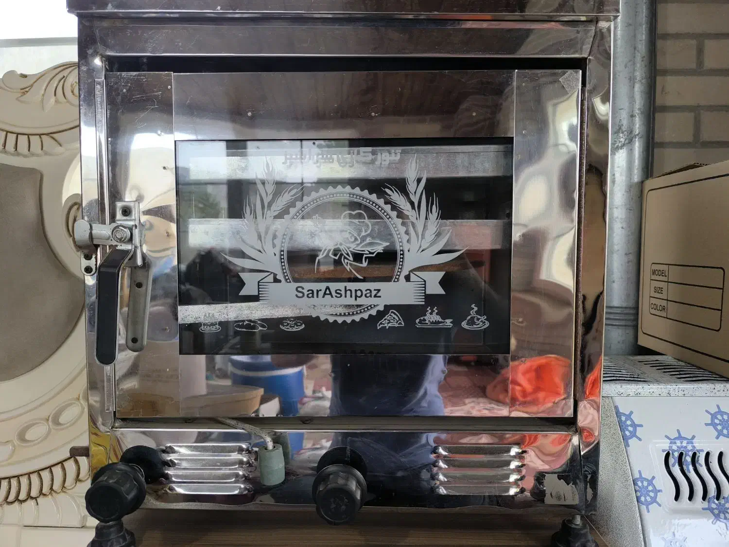 تنور گازی سرآشپز|اجاق گاز و لوازم برقی پخت‌وپز|رضوانشهر, |دیوار