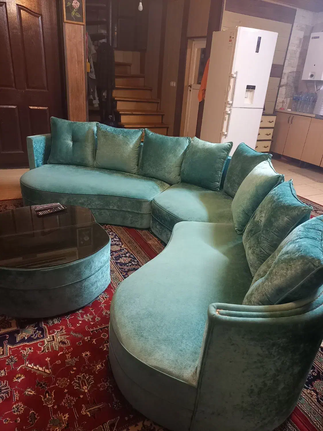 مبل راحتی ۷ نفره|مبلمان خانگی و میز عسلی|چمستان, |دیوار