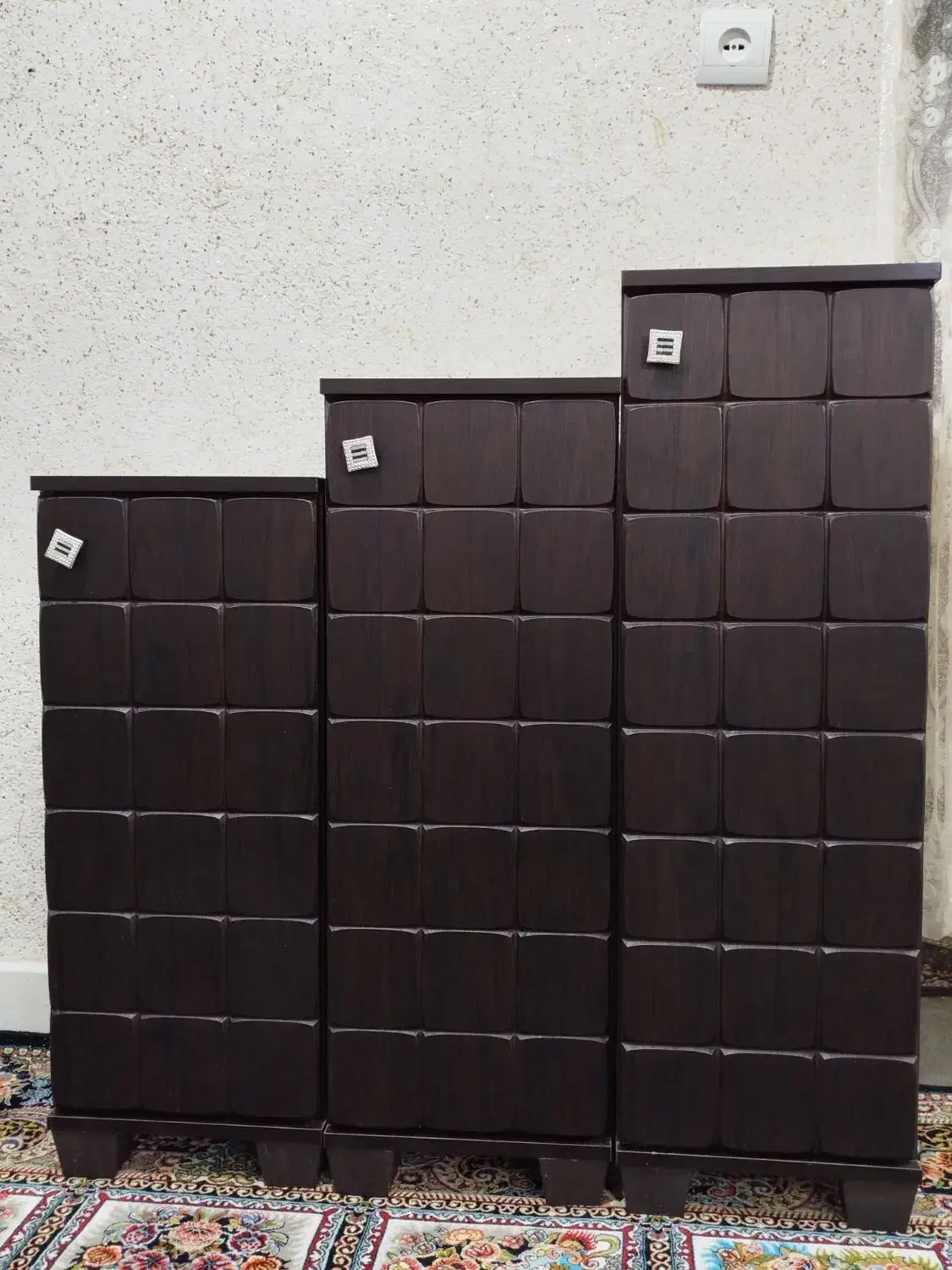 جا کفشی سه تیکه|جاکفشی، کمد، دراور|کبودرآهنگ, |دیوار