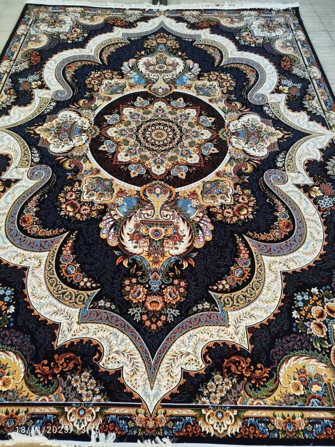 ۴تخته فرش ۱۲متری ۷۰۰شانه تراکم ۲۵۵۰اصل|فرش|نظرآباد, رسالت|دیوار