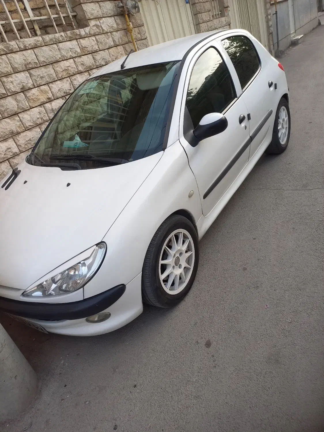 ۲۰۶ سفید تیپ ۲|خودرو سواری و وانت|اصفهان, گرکان|دیوار