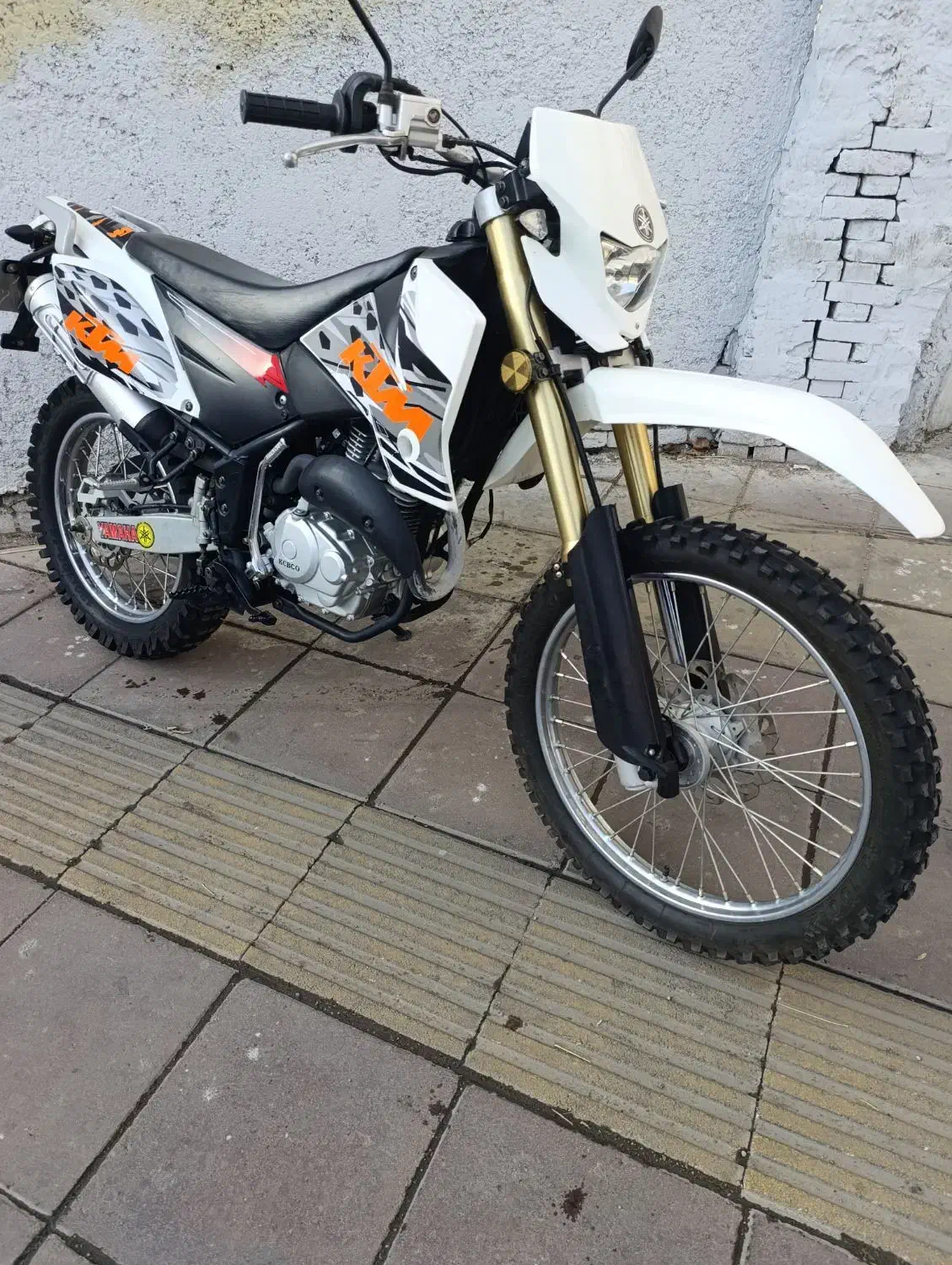 تریل  طرح ktm|موتورسیکلت|کرج, برغان|دیوار