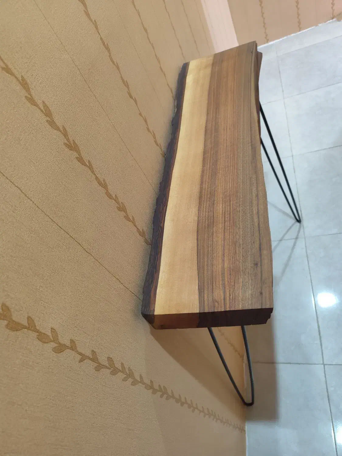 میز کنسول چوب گرد نو|بوفه، ویترین، کنسول|مشهد, گلبرگ شمالی|دیوار