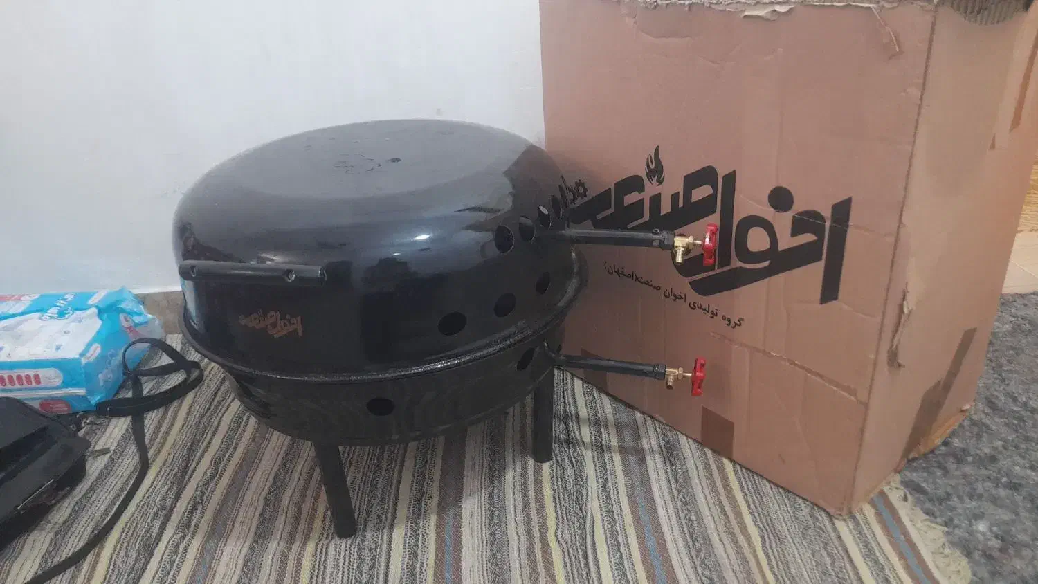 تنور عراقی فقط سه بار ازش استفاده شده|اجاق گاز و لوازم برقی پخت‌وپز|امیدیه, |دیوار
