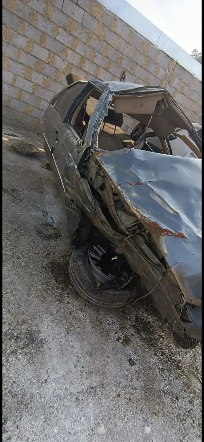 پژو پارس tu5 تصادفی|خودرو سواری و وانت|ری, جوانمرد قصاب|دیوار