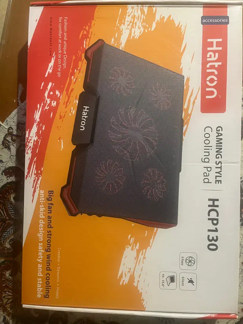 پایه خنک کن لپ تاپ هترون HCP130|قطعات و لوازم جانبی رایانه|قزوین, |دیوار