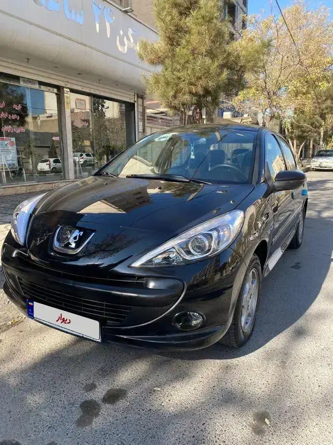 ۲۰۷مشکی ابنوس درحدصفر معاوضه بادنا پلاس توربو دنده|خودرو سواری و وانت|مشهد, فرهنگیان (شهرک غرب)|دیوار