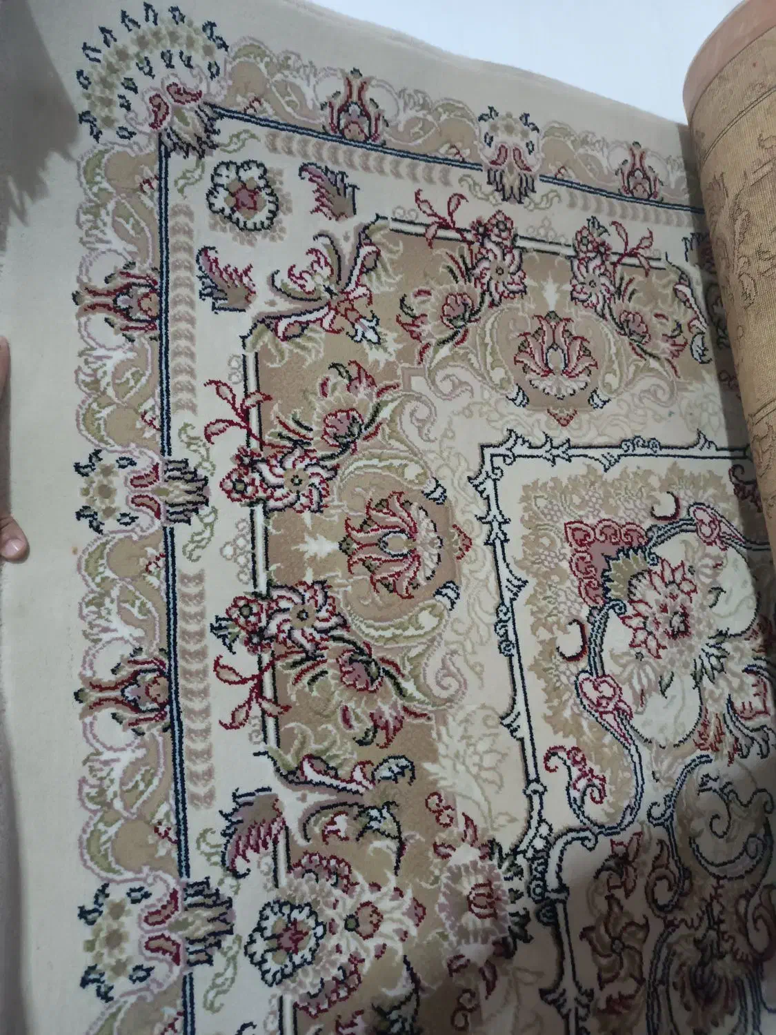 دو عدد فرش۶متری جنس خوب تمامنخ|فرش|فاضل آباد, |دیوار