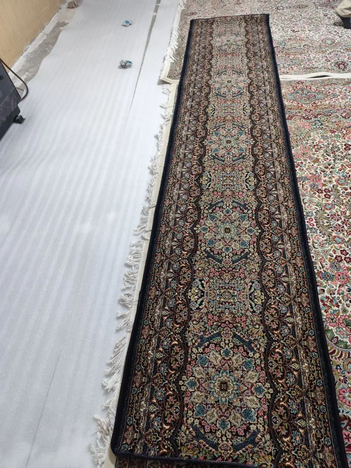 قالیچه راهرو و کناره|فرش|نیشابور, شریعتی|دیوار