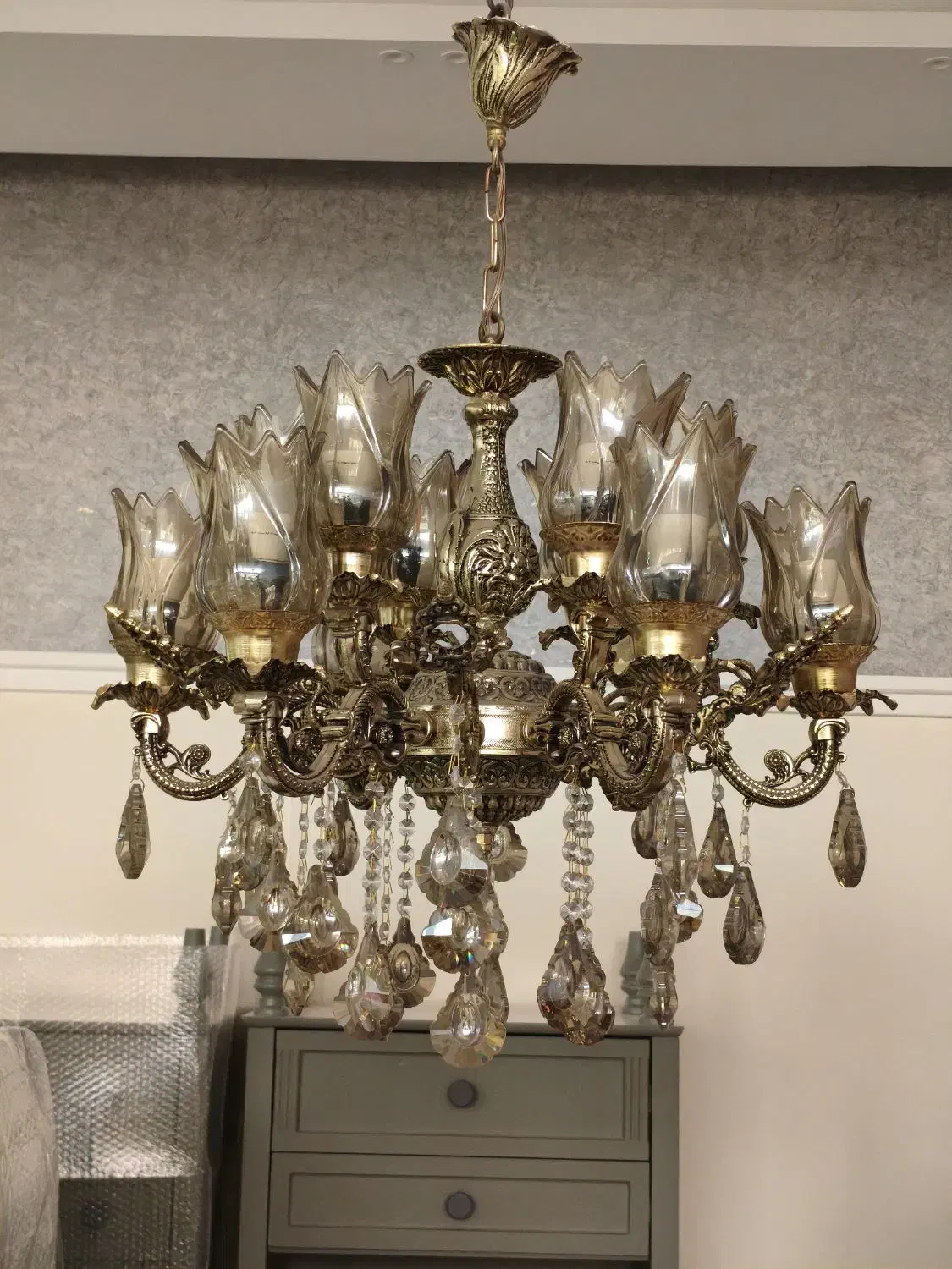 لوستر|لوستر و چراغ آویز|سنندج, |دیوار