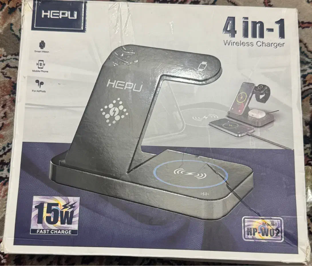 شارژر بی سیم چهار کاره|لوازم جانبی موبایل و تبلت|بیرجند, |دیوار