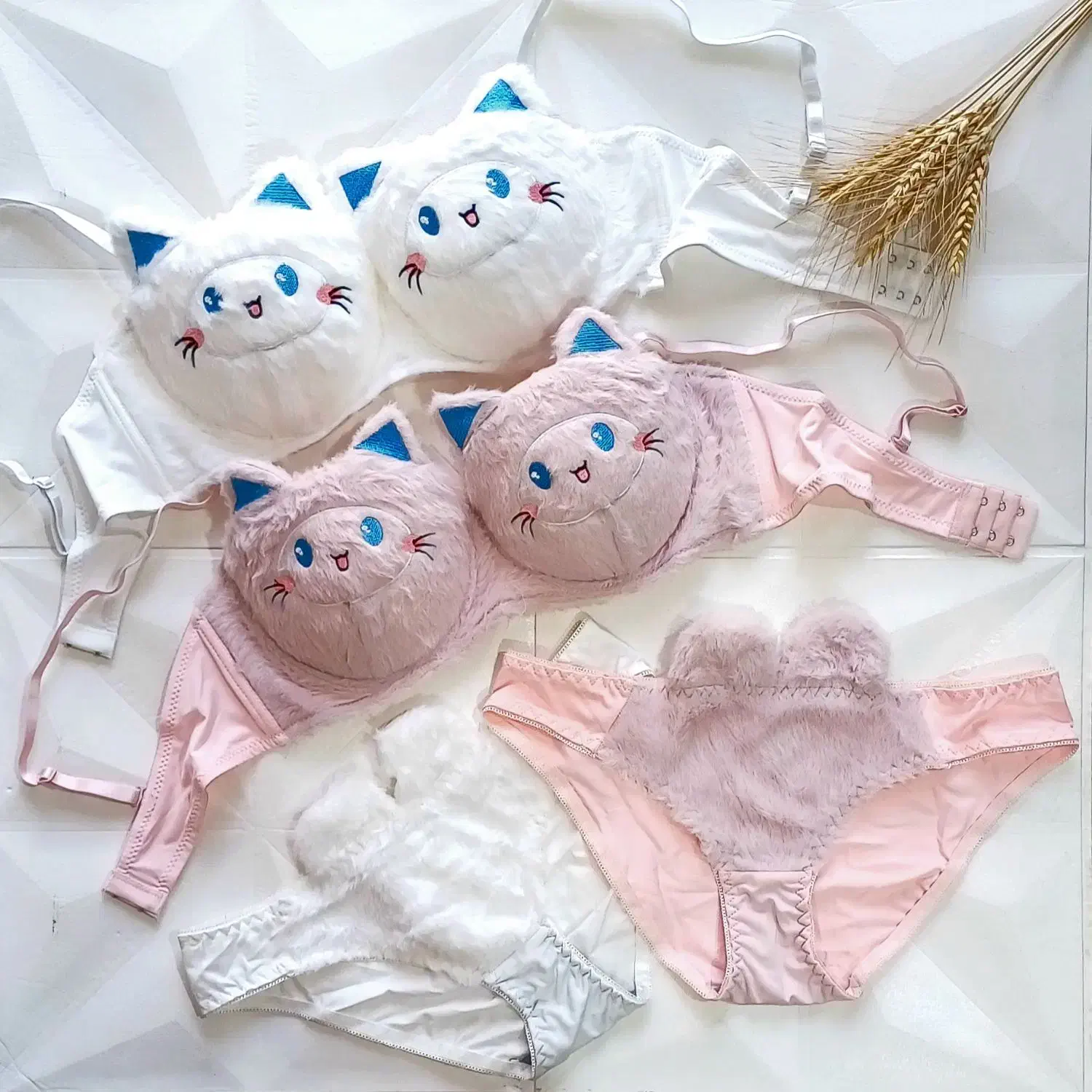 ست شورت سوتین تدی لباس زیر پشمی گربه ای روز دختر|لباس|اصفهان, شهرک کاوه|دیوار