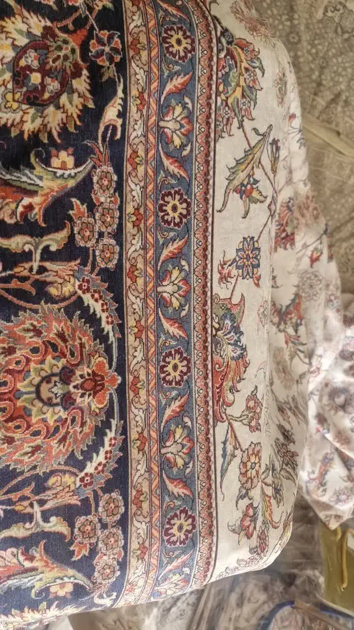 روفرشی کاورفرش کشدار مخمل طرح افشان۳ متری|روفرشی|تهران, سوهانک|دیوار