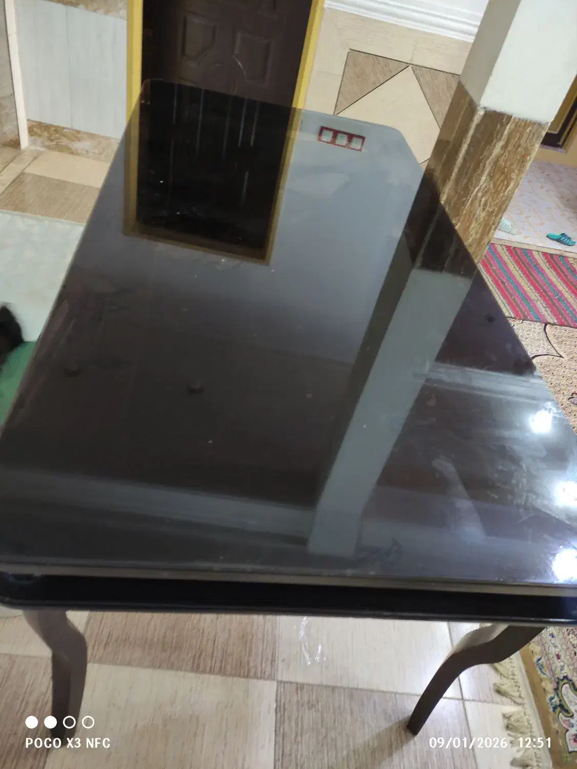 میز ۸ نفره|میز و صندلی غذاخوری|باوی, |دیوار