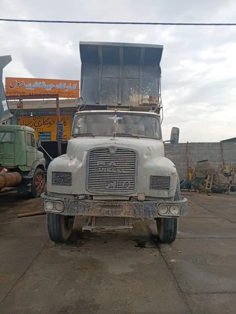 بنز تک کمپرسی مان همه چی بنز اقساطی|خودرو سنگین|اصفهان, شهرک صنعتی امیرکبیر (شاپور جدید)|دیوار