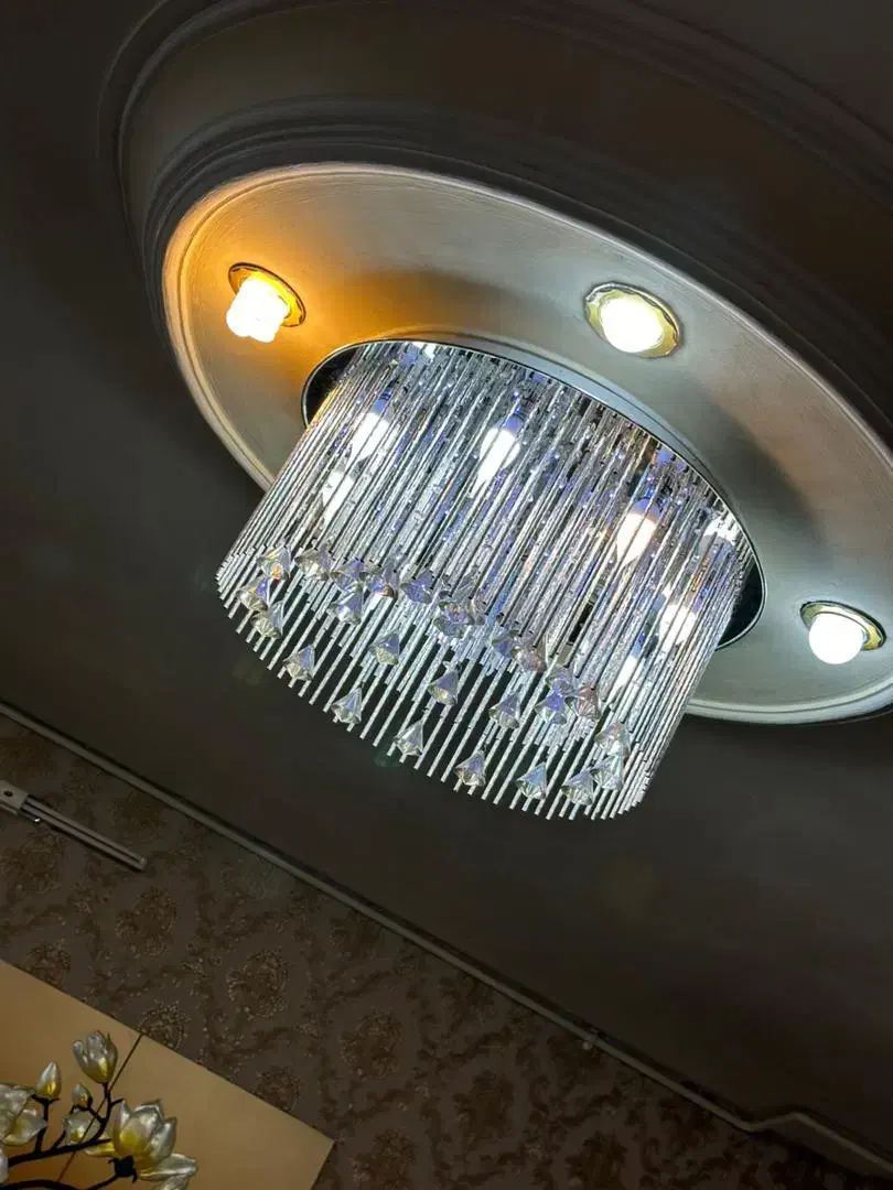 لوستر کنترلی ۳عدد|لوستر و چراغ آویز|خرمآباد, |دیوار