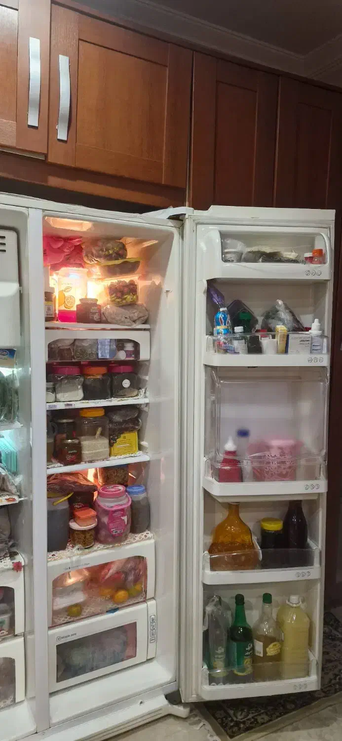 یخچال سایدال‌جی اصل کره،موتورقدرتمند،سرمای بی‌نظیر|یخچال و فریزر|قزوین, |دیوار