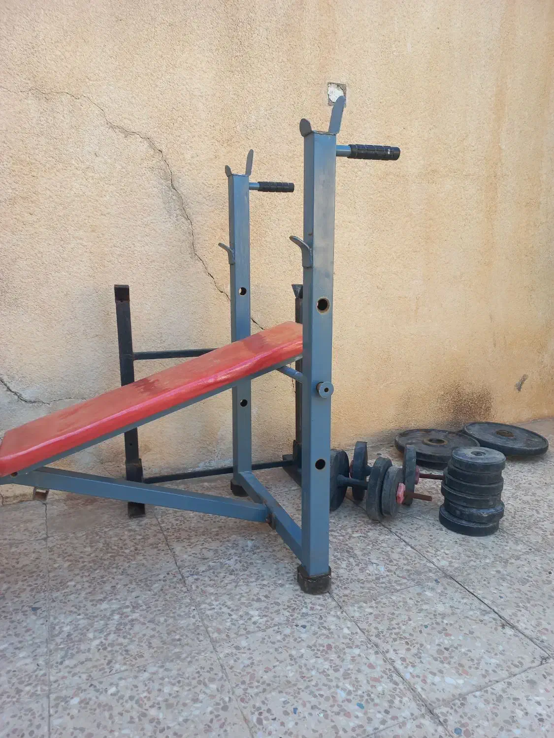 هالتر و میز پرس|تجهیزات ورزشی|مسجد سلیمان, |دیوار